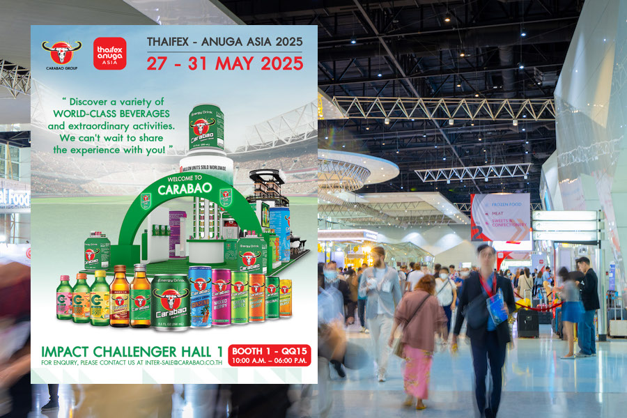 คาราบาวกรุ๊ป ยกขบวนผลิตภัณฑ์ครบไลน์ในงาน THAIFEX–Anuga Asia 2025 
